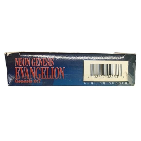 Vintage Neon Genesis Evangelion Genesis 0:7 VHS English Dubbed Anime - Picture 4 of 4